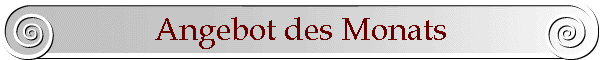 Angebot des Monats